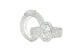 1.30ct Neon Paraiba Turmalin Ring mit D Flawless Diamanten, eingefasst in 18 Karat Weissgold