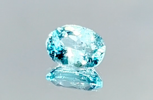 1.30ct Neon Paraiba Turmalin Ring mit D Flawless Diamanten, eingefasst in 18 Karat Weissgold