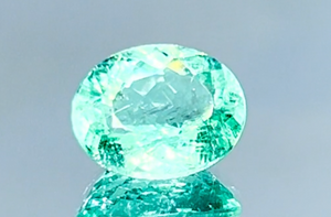 3.60ct Neon Paraiba Turmalin Ring mit D Flawless Diamanten, eingefasst in 18 Karat Weissgold