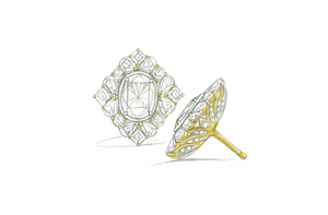 9.86ct Neon Paraiba Turmalin Ohrringe mit D Flawless Diamanten, eingefasst in 18 Karat Gelbgold