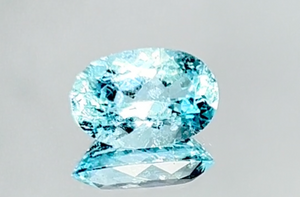 2.89ct Neon Paraiba Turmalin Ring mit D Flawless Diamanten, eingefasst in 18 Karat Weissgold