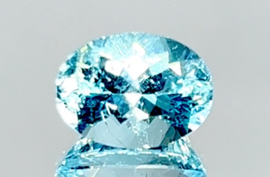 3.88ct Neon Paraiba Turmalin Ring mit D Flawless Diamanten, eingefasst in 18 Karat Weissgold