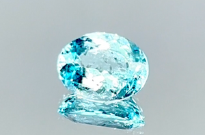 1.88ct Neon Paraiba Turmalin Ring mit D Flawless Diamanten, eingefasst in 18 Karat Weissgold