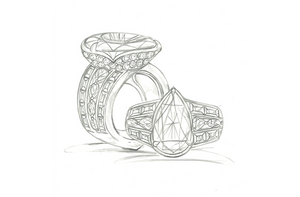 3.67ct Neon Paraiba Turmalin Ring mit D Flawless Diamanten, eingefasst in 18 Karat Weissgold