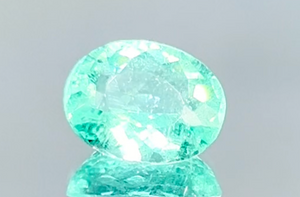 3.20ct Neon Paraiba Turmalin Ring mit D Flawless Diamanten, eingefasst in 18 Karat Gelbgold