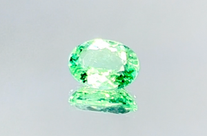 1.10ct Neon Paraiba Turmalin Ring mit D Flawless Diamanten, eingefasst in 18 Karat Weissgold
