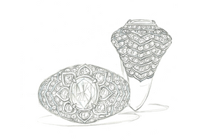 2.21ct Neon Paraiba Turmalin Ring mit D Flawless Diamanten, eingefasst in 18 Karat Weissgold
