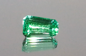 3.14ct ölfreier russischer Smaragd Ring mit D Flawless Diamanten, eingefasst in 18 Karat Weissgold