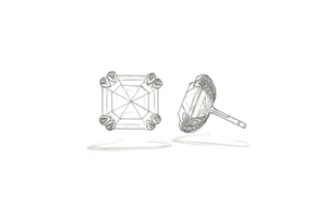 13.11ct Tansanit Ohrringe mit D Flawless Diamanten, eingefasst in 18 Karat Gelbgold