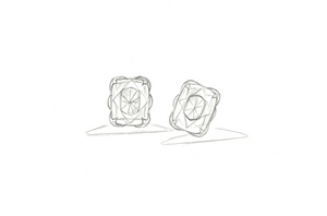 9.15ct blauer Zirkon Ohrringe mit D Flawless Diamanten, eingefasst in 18 Karat Gelbgold