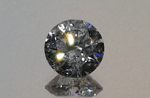 1.18ct Salt and Pepper Argyle Diamant Ring mit D Flawless Diamanten, eingefasst in 18 Karat Gelbgold