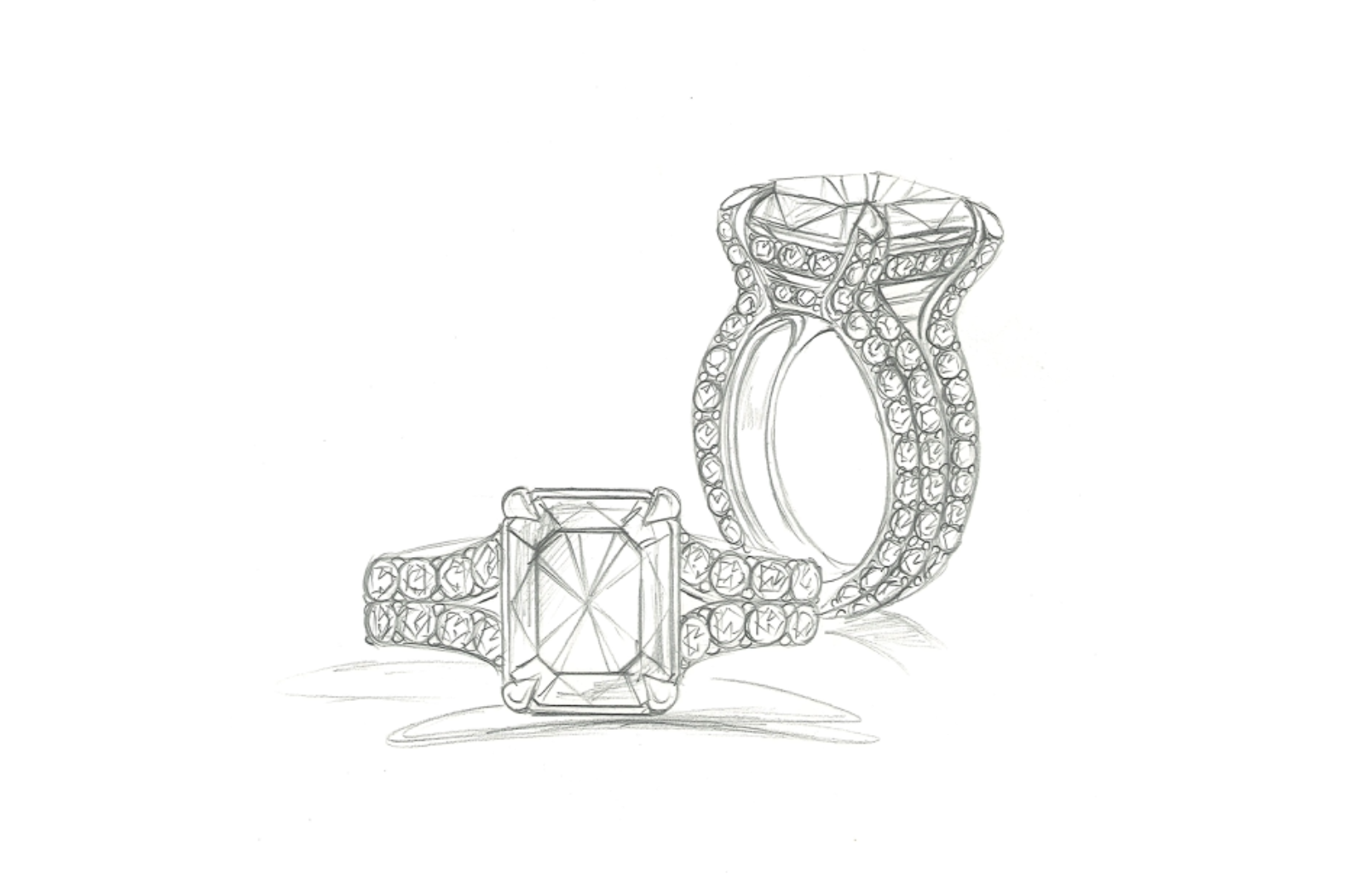 3.01ct D Flawless Golkonda Diamant Ring mit D Flawless Diamanten, eingefasst in 18 Karat Weissgold