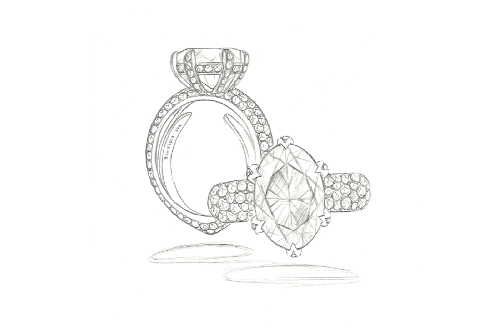 4.02ct D Flawless Golkonda Diamant Ring mit D Flawless Diamanten, eingefasst in Platin