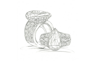 4.05ct D Flawless Golkonda Diamant Ring mit D Flawless Diamanten, eingefasst in 18 Karat Gelbgold