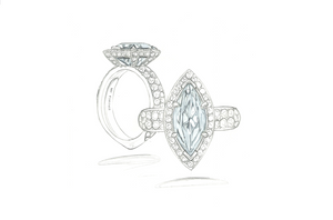 1.02ct D Flawless Golkonda Diamant Ring mit D Flawless Diamanten, eingefasst in 18 Karat Gelbgold