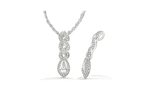 1.03ct D Flawless Golkonda Diamant Halskette mit D Flawless Diamanten, eingefasst in 18 Karat Gelbgold