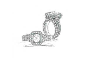 3.02ct 650 Millionen Jahre Neon Kobalt Spinell Ring mit D Flawless Diamanten, eingefasst in 18 Karat Weissgold