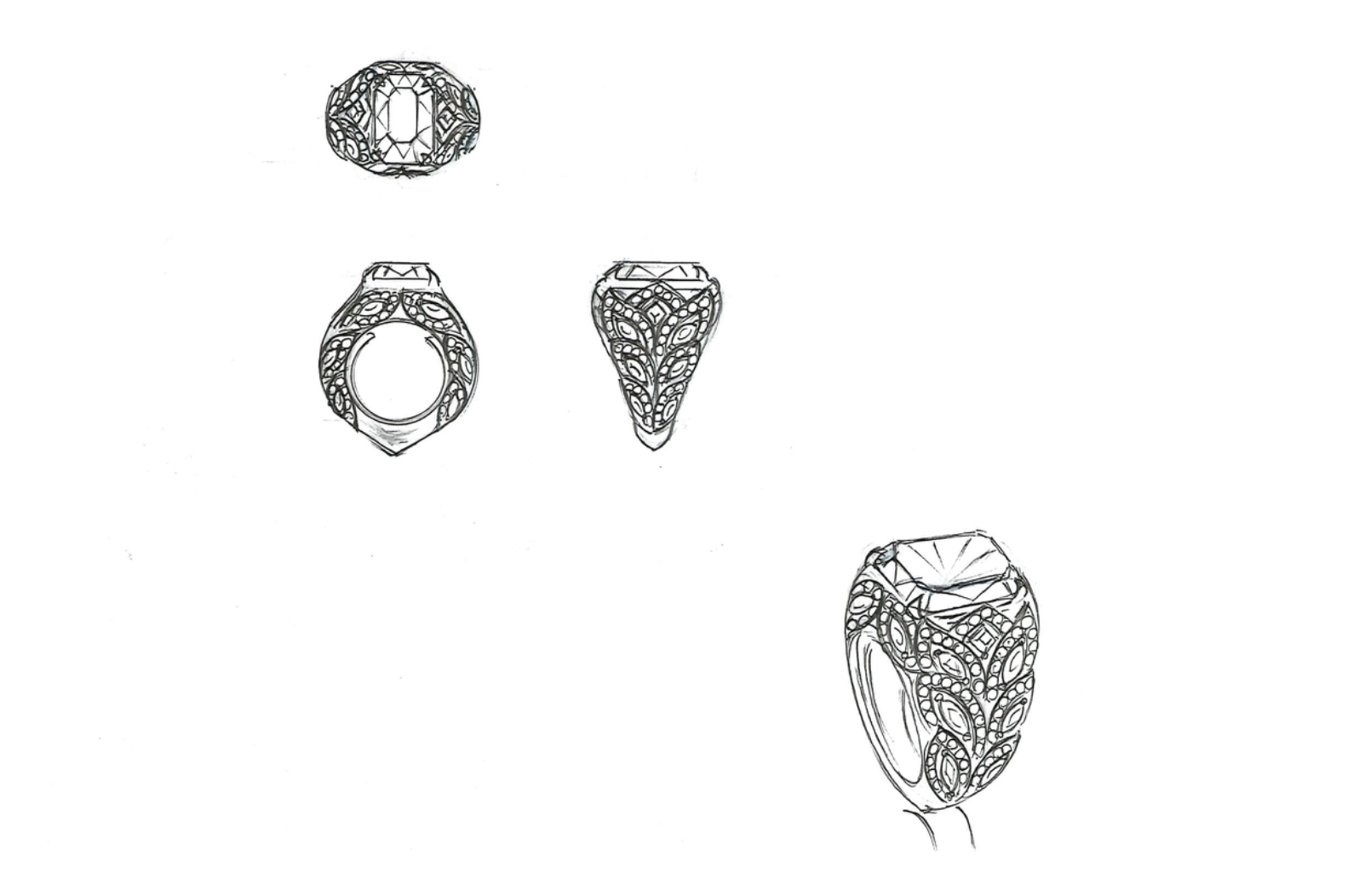 10.60ct Vivid farbwechselnder Zirkon Ring mit D Flawless Diamanten, eingefasst in 18 Karat Gelbgold