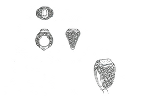 10.60ct Vivid farbwechselnder Zirkon Ring mit D Flawless Diamanten, eingefasst in 18 Karat Gelbgold