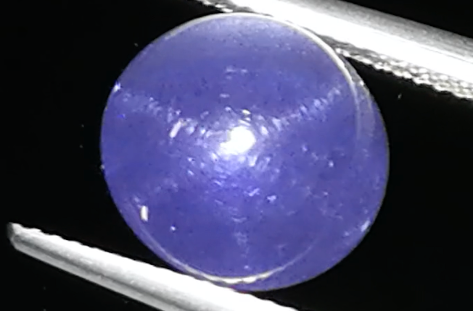 7.65ct Lavendel Stern Spinell Ring mit D Flawless Diamanten, eingefasst in 18 Karat Weissgold