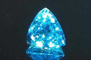 4.43ct brasilianischer Neon Paraiba Turmalin Ring mit D Flawless Diamanten, eingefasst in 18 Karat Weissgold