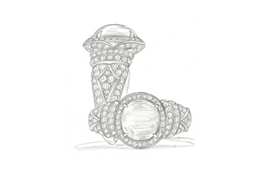 6.85ct Nicht erhitzter burmesischer Katzenauge Saphir Ring mit D Flawless Diamanten, eingefasst in 18 Karat Gelbgold