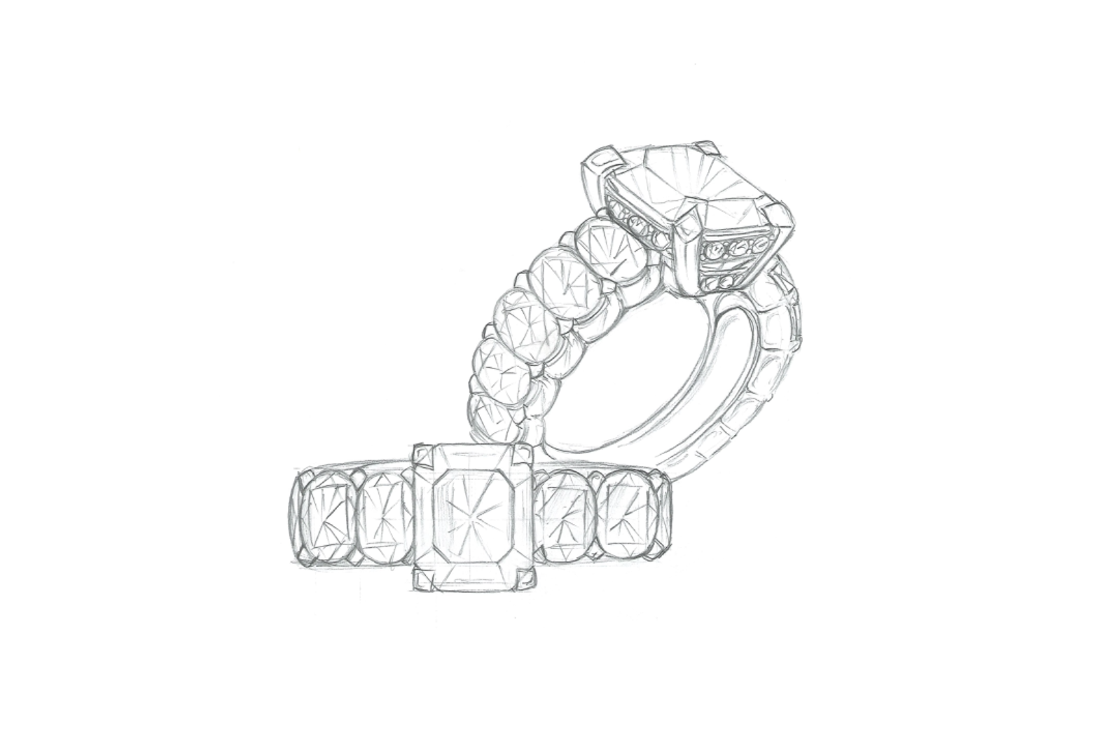 3.05ct nicht erhitzter kornblumenblauer Ceylon Saphir Ring mit D Flawless Diamanten, eingefasst in 18 Karat Weissgold