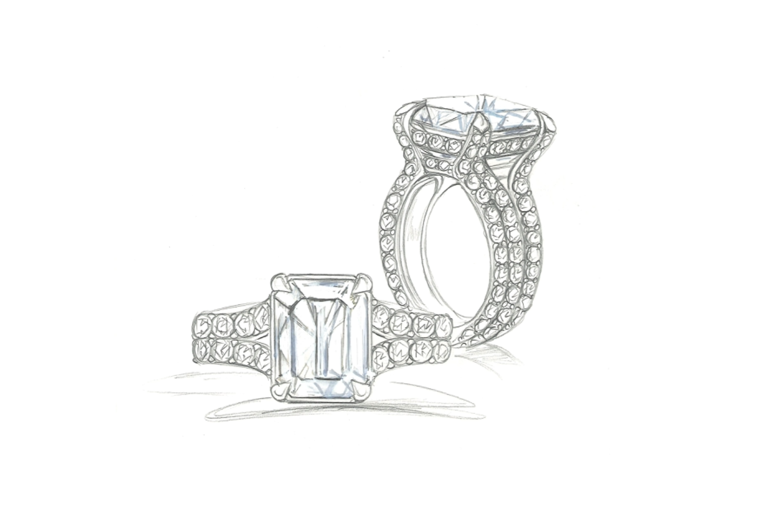 1.10ct D Flawless Golkonda Diamant Ring mit D Flawless Diamanten, eingefasst in 18 Karat Gelbgold