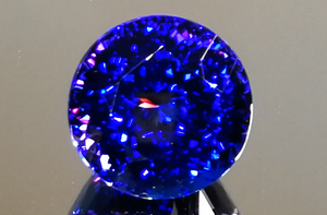 59.13ct Tansanit Halskette mit D Flawless Diamanten, eingefasst in 18 Karat Weissgold