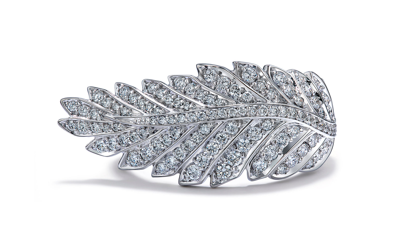 0.72ct D Flawless Diamanten Ring eingefasst in 18 Karat Weissgold