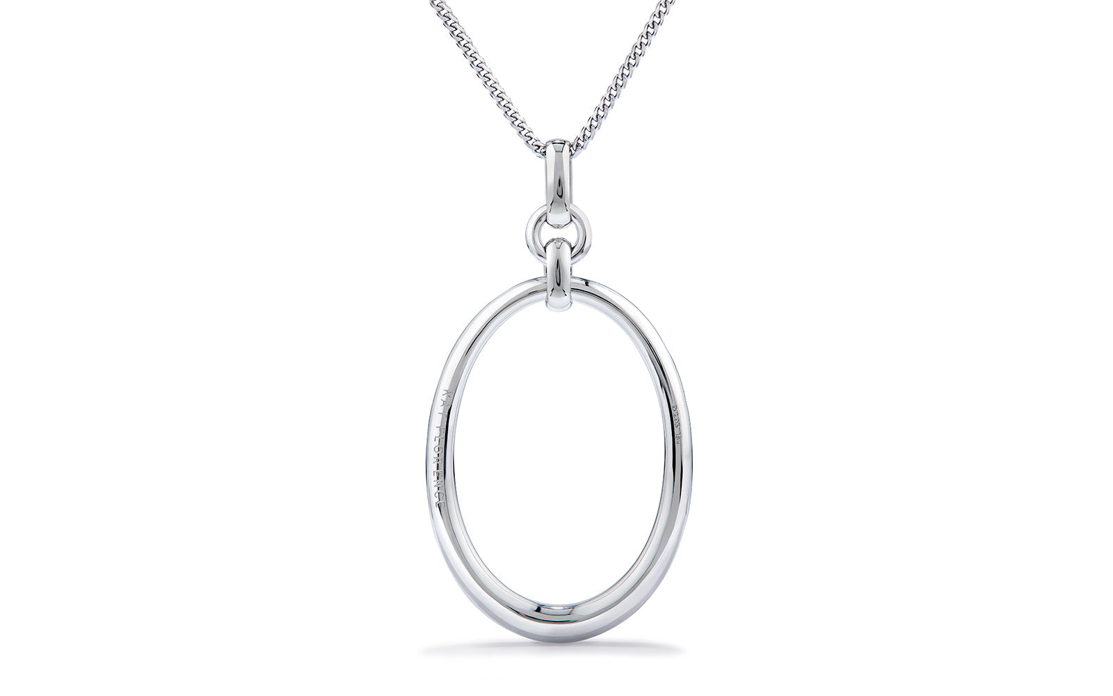 2.03ct D Flawless Diamanten Halskette, eingefasst in 18 Karat Weissgold