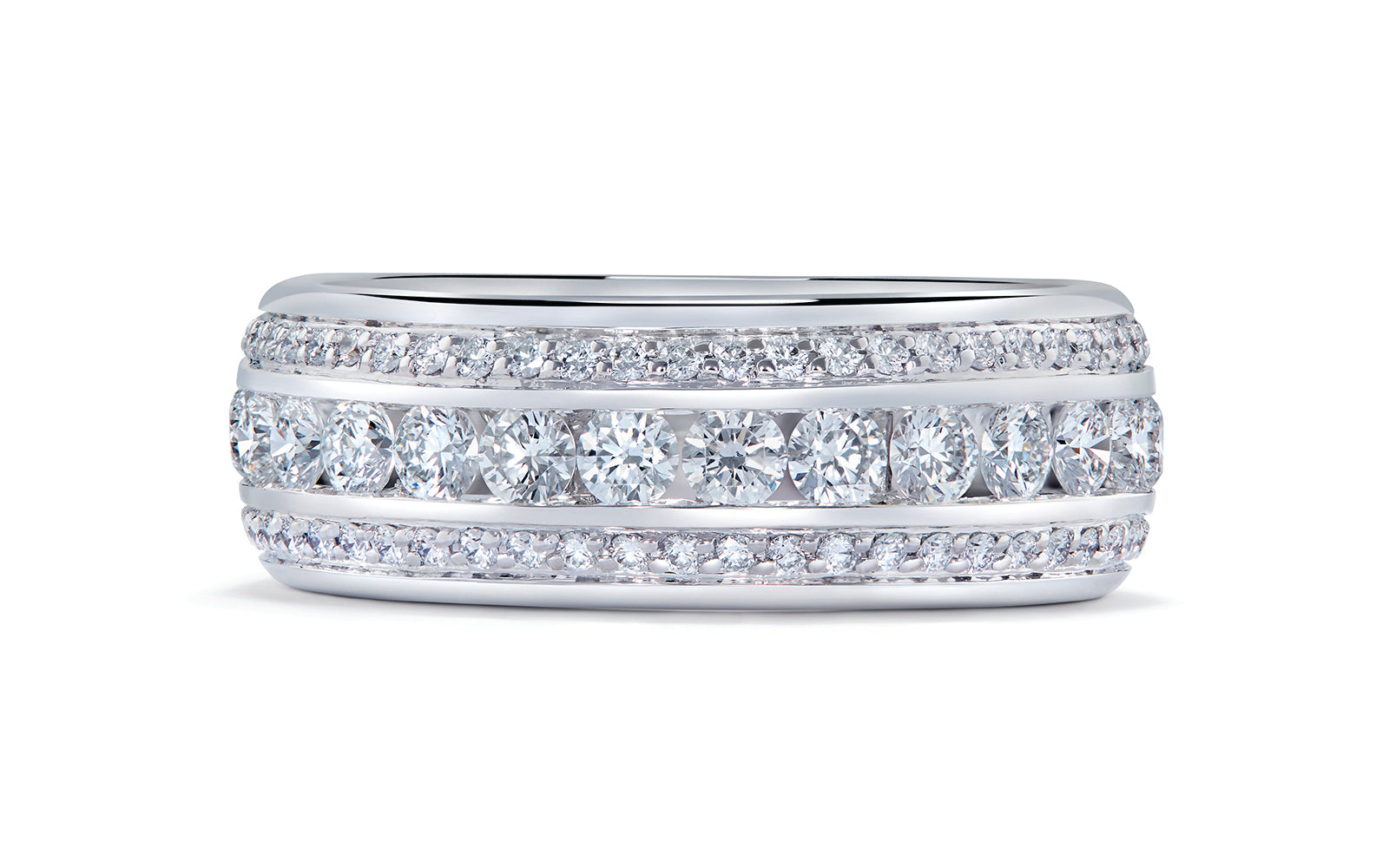 1.83ct D Flawless Diamanten Ring eingefasst in 18 Karat Weissgold