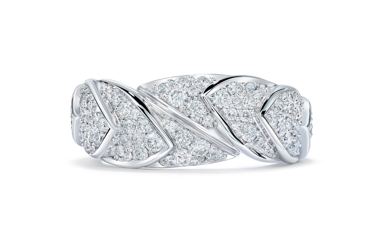 1.55ct D Flawless Diamanten Ring eingefasst in 18 Karat Weissgold
