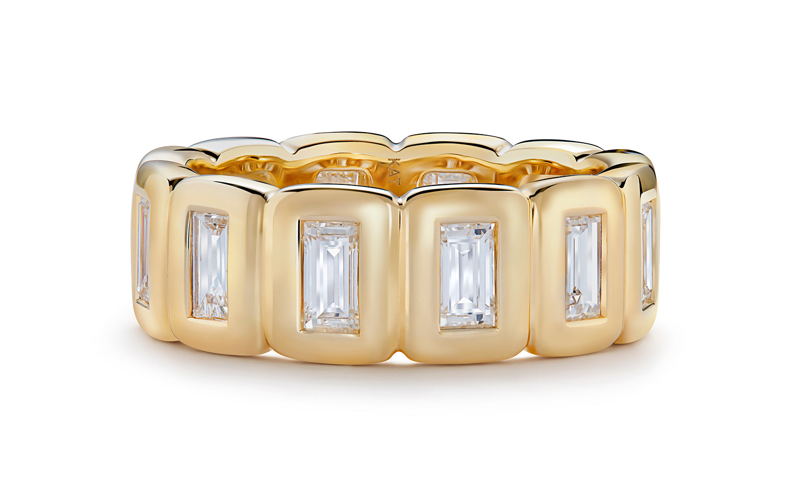 2.21ct D Flawless Diamanten Ring eingefasst in 18 Karat Gelbgold