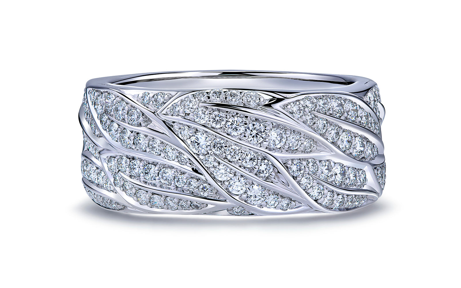 1.00ct D Flawless Diamanten Ring eingefasst in 18 Karat Weissgold
