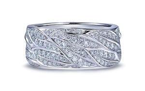 1.00ct D Flawless Diamanten Ring eingefasst in 18 Karat Weissgold