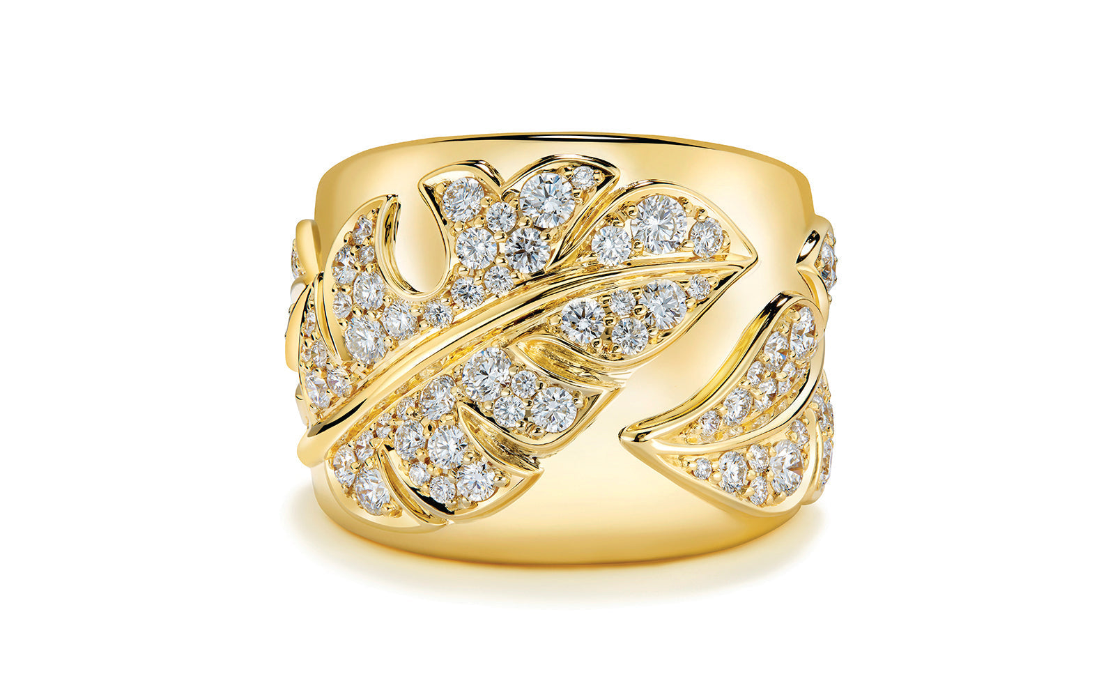 2.02ct D Flawless Diamanten Ring eingefasst in 18 Karat Gelbgold