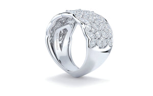 3.24ct D Flawless Diamanten Ring eingefasst in 18 Karat Weissgold