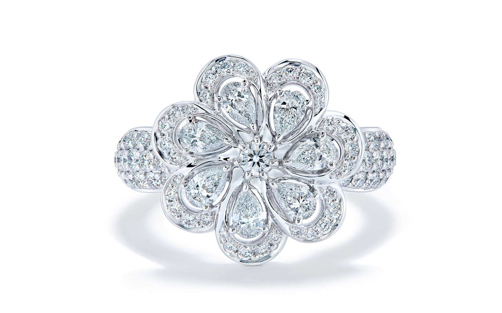 1.68ct D Flawless Diamanten Ring eingefasst in 18 Karat Weissgold