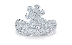 2.48ct D Flawless Diamanten Ring eingefasst in 18 Karat Weissgold