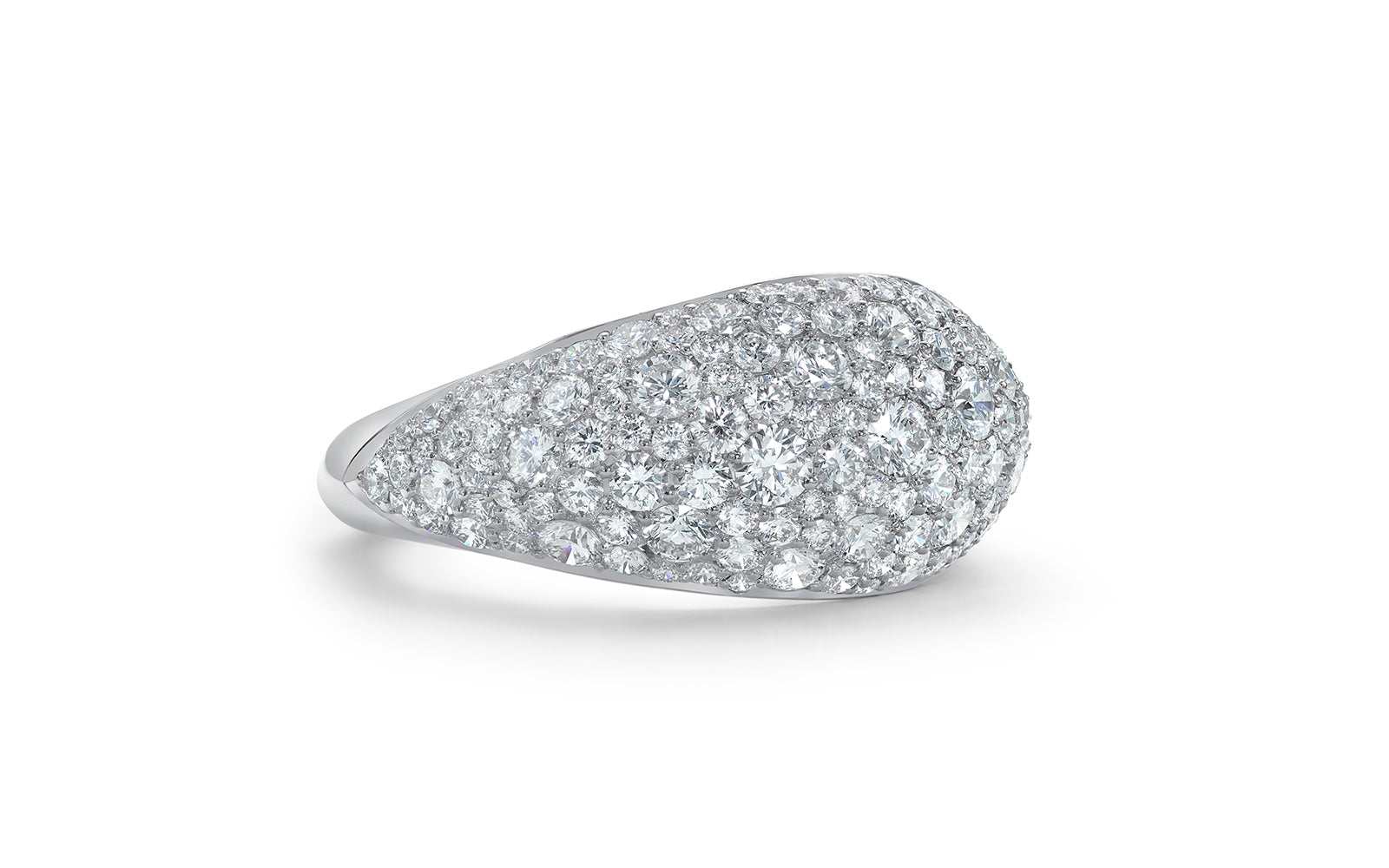 2.02ct D Flawless Diamanten Ring eingefasst in 18 Karat Weissgold