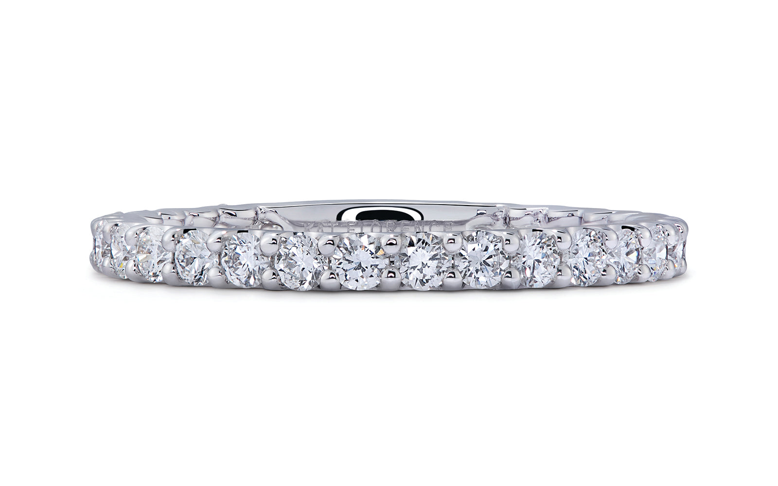 1.00ct D Flawless Diamanten Ring eingefasst in Platin