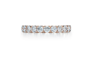 2.15ct D Flawless Diamanten Ring eingefasst in 18 Karat Rosegold