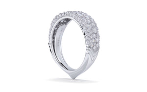 1.62ct D Flawless Diamanten Ring eingefasst in 18 Karat Weissgold