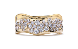 Galaxy 1.43ct D Flawless Diamanten Ring, eingefasst in 18 Karat Gelbgold