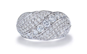 1.50ct D Flawless Diamanten Ring eingefasst in 18 Karat Weissgold