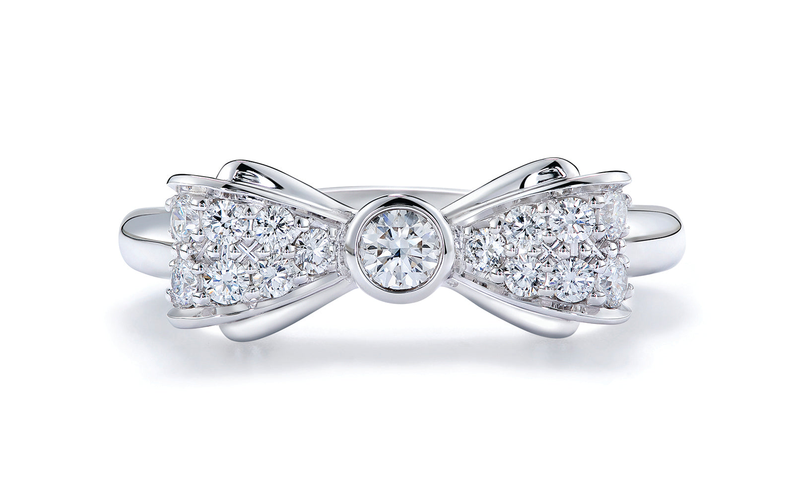 0.50ct D Flawless Diamanten Ring eingefasst in Platin