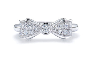 0.50ct D Flawless Diamanten Ring eingefasst in Platin