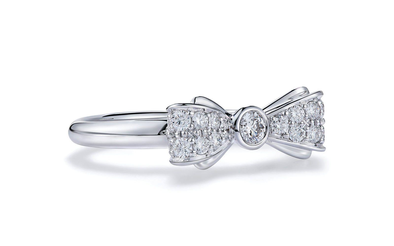 0.50ct D Flawless Diamanten Ring eingefasst in Platin