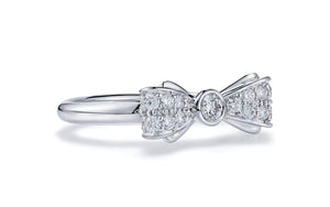 0.50ct D Flawless Diamanten Ring eingefasst in Platin